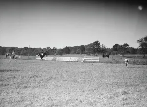Horse show, East Hampton, Long Island. between 1933 and 1942. Creator: Arnold Genthe