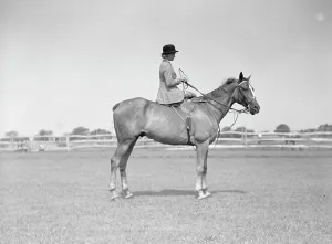 On Horseback Prints: Horse show, East Hampton, Long Island. between 1933 and 1942. Creator: Arnold Genthe