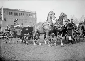 Contestant Prints: Horse Shows, 1911. Creator: Harris & Ewing. Horse Shows, 1911. Creator: Harris & Ewing