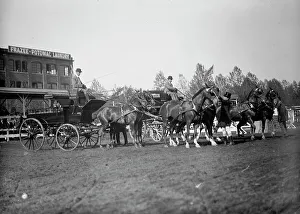 Contestant Prints: Horse Shows - 4-Horse Teams, 1912