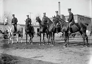 Horse Shows, Fort Myer Army officers Who Took Part In London And Stockholm Horse Show, 1912. Creator: Harris & Ewing. Horse Shows, Fort Myer Army officers Who Took Part In London And Stockholm Horse Show, 1912. Creator: Harris & Ewing