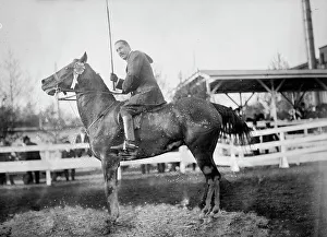 Polo Pony Prints: Horse Shows - Hugh Legare On Red Bird