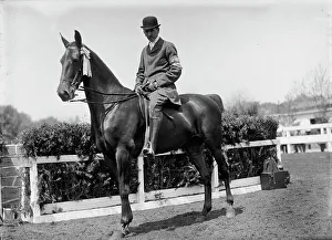 Horse Shows - Julian Morris, 1911. Creator: Harris & Ewing. Horse Shows - Julian Morris, 1911. Creator: Harris & Ewing
