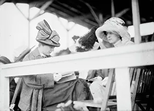 Horse Show Prints: Horse Shows - Mrs. Longworth; Miss Mary Sutherland