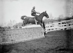Obstacle Prints: Horse Shows - Unidentified Men, Mtd