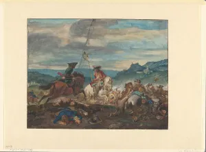 Johann Huchtenburg Prints: Horseman, 1657-1733. Creator: Jan van Huchtenburg