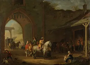 Arriving Prints: Horsemen at the Blacksmith's, 1787