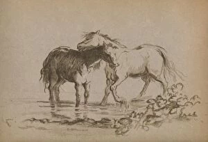 Horses, 1903. Artist: Lady Diana Spencer