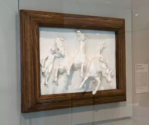 Wild Animal Gallery: The Horses of Anahita, Modeled 1848 / 50, cast 1882 / 1910. Creator: William Morris Hunt
