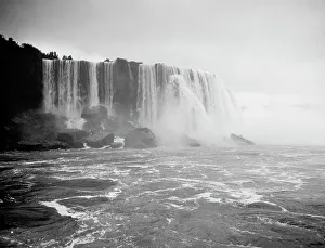 Ontario Canada Prints: Horseshoe Falls, Niagara, c1900. Creator: Unknown
