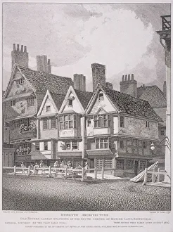 John Thomas Prints: Hosier Lane, London, 1811. Artist: John Thomas Smith