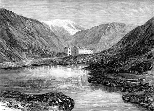 Switzerland Europe Prints: Hospice of St. Bernard, 1883. Creator: Unknown