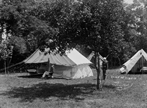 Tents Gallery: Hospital, 1893. Creator: William Cruikshank