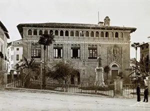 Valencian Prints: Hospital Civil, Jativa: exterior, c1900. Creator: Unknown