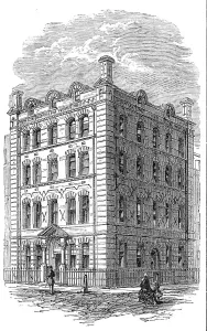 Gynaecology Prints: The Hospital for Women, Soho-Square, 1864. Creator: Unknown