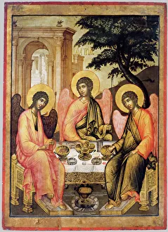 Patriarch Gallery: The Hospitality of Abraham (The Old Testament Trinity), 1671
