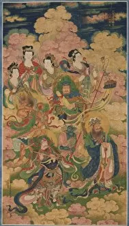 The Eight Hosts of Deva, Naga, and Yakshi, 1454. Creator: Unknown