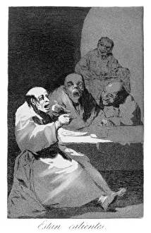 Ignorance Prints: They are hot, 1799. Artist: Francisco Goya