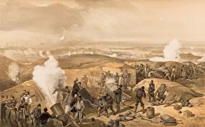 Battle Of Sevastopol Gallery: A hot day in the batteries, 1855