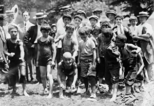 Paddling Prints: Hot day in N.Y. after a swim in fountain