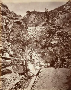 Hot Sulphur Springs, Santa Barbara, 1876, printed ca. 1876
