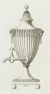 Etched Collection: Hot Water Urn, ca. 1790. Creator: Matthew Boulton