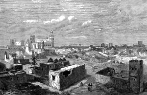 H Rc Prints: Hota, the capital of Lahej, near Aden, 1873. Creator: Unknown