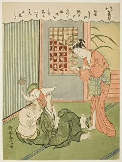 Hotei, from the series The Seven Gods of Good Luck in Modern Life