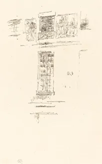 Hotel Colbert, Windows, 1891. Creator: James Abbott McNeill Whistler