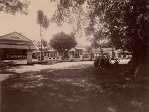 Hotel des Indes, Batavia, 1860s-70s. Creator: Unknown