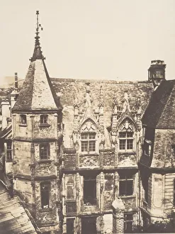 Bacot Gallery: Hotel du Bourgtheroulde, Rouen, 1852-54. Creator: Edmond Bacot