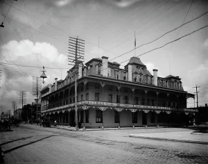 Hotel Duval [i.e. Duval Hotel], Jacksonville, Fla. between 1900 and 1905. Creator: Unknown