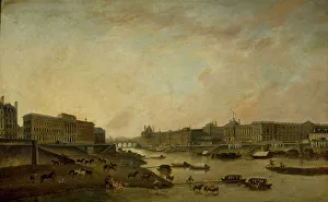 Pont Royal Prints: Hotel de la Monnaie and the Louvre