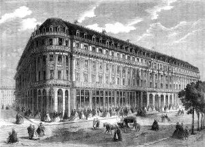 Thorigny Felix Prints: The Hotel de la Paix, Paris, 1862. Creator: Unknown