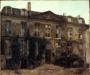 Canvasmaterial Prints: Hotel Le Brun, rue du Cardinal-Lemoine, c1898. Creator: Leon Cugnet