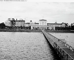 Henry M Flagler Prints: The [Hotel] Ormond from the Halifax River