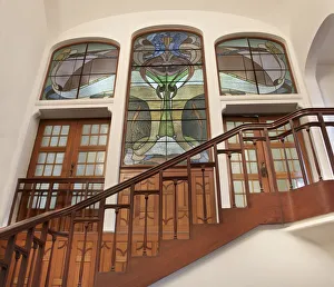 Staircase Prints: Hotel Otlet, 13 Rue de Florence