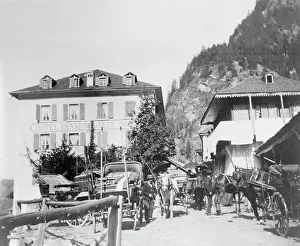 Photographic Prints 1890 1910 Gmgpc Prints: Hotel Pension de la Tete Noire