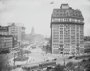 Roundabout Prints: Hotel Pontchartrain and Campus (i)