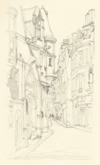David Young Prints: Hotel de Sens, 1915. Artist: David Young Cameron