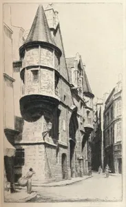 Conical Prints: Hotel de Sens, 1915. Artist: Otto J Schneider