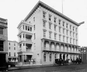 Hospitality Prints: Hotel St. John, Charleston, S.C. c1905. Creator: Unknown