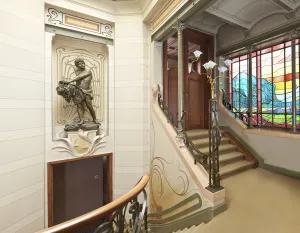 The Hotel Tassel, 6, Rue Paul-Emile Jansonstraat, Brussels, Belgium, 2015. Artist