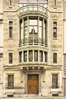 Front Door Prints: Hotel Tassel, Rue Paul Emile Janson, (c1893-94), c2014-2017. Artist: Alan John Ainsworth