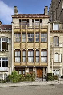 Edmond Van Gallery: Hotel van Eetvelde, 2-4 Av. Palmerston, Brussels, Belgium, (1898), c2014-c2017. Artist