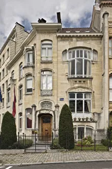 Hotel van Eetvelde, 2 Av. Palmerston, Brussels, Belgium, (1898), c2014-2017. Artist
