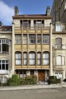 Edmond Van Gallery: Hotel van Eetvelds, Av. Palmeston, Brussels, Belgium, (1895), c2014-2017. Artist