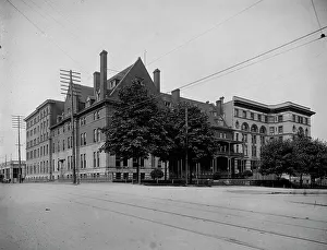 Vancouver British Columbia Canada Prints: Hotel Vancouver, Vancouver, B.C. between 1900 and 1905. Creator: Unknown