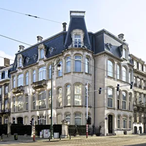 Hotel Vandenbroack, Avenue Brugmann / Avenue Moliere, Brussels, Belgium, (1908), c2014-c2017