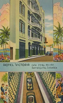 Accommodation Prints: Hotel Victoria: Calle 35 No. 43-140, Barranquilla, Colombia, c1940s